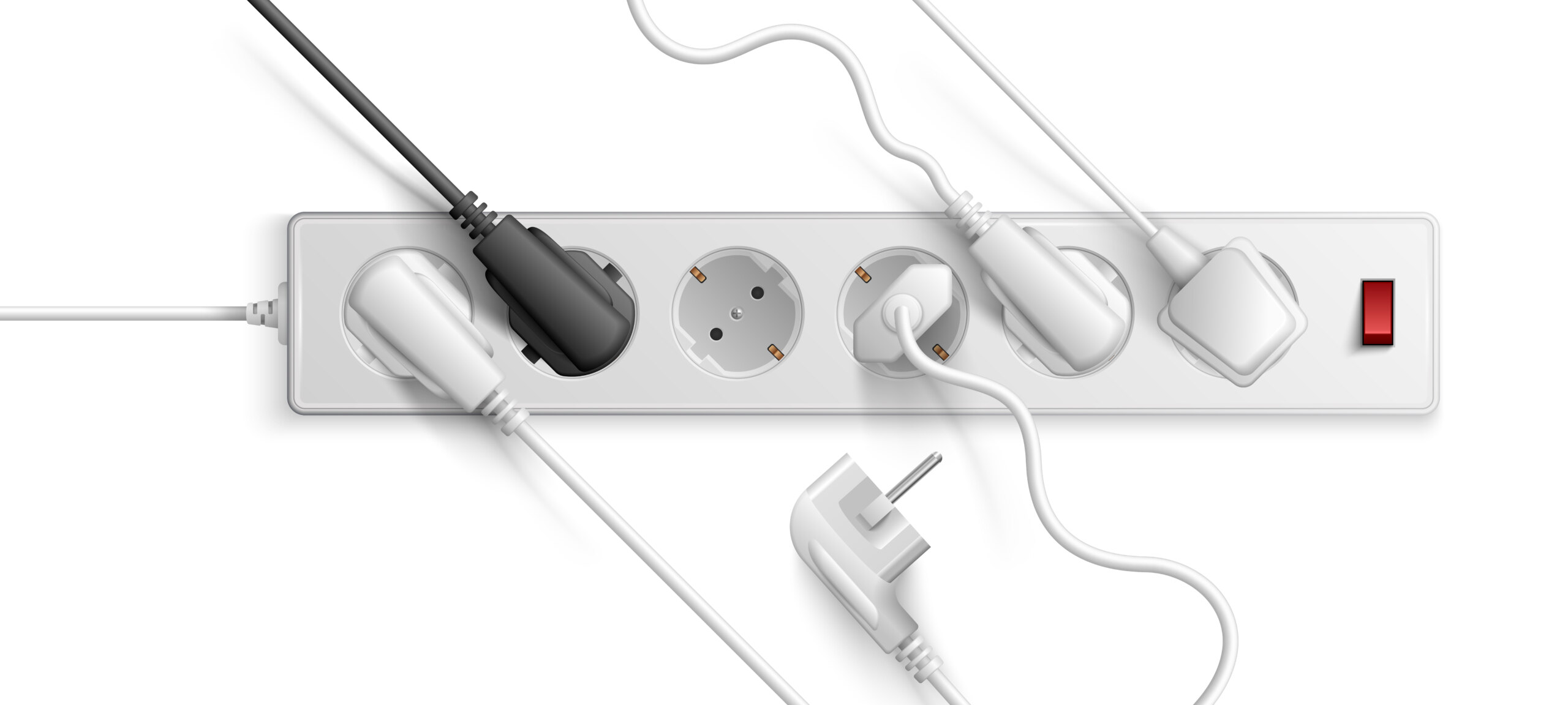 An illustration of extension cord
