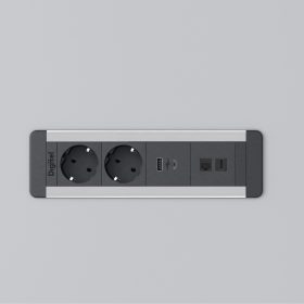 SlimFrame SB 2P1AC1HDMIRJ45